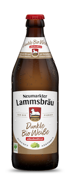 Neumarkter Lammsbräu BIO Dunkle Weiße Alkoholfrei